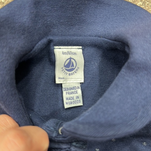 EUC Petit Bateau baby jacket 6 months 67 cm - Picture 3 of 4